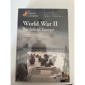 The Great Courses World War II Battlefield Europe DVD Set David R. Stone
